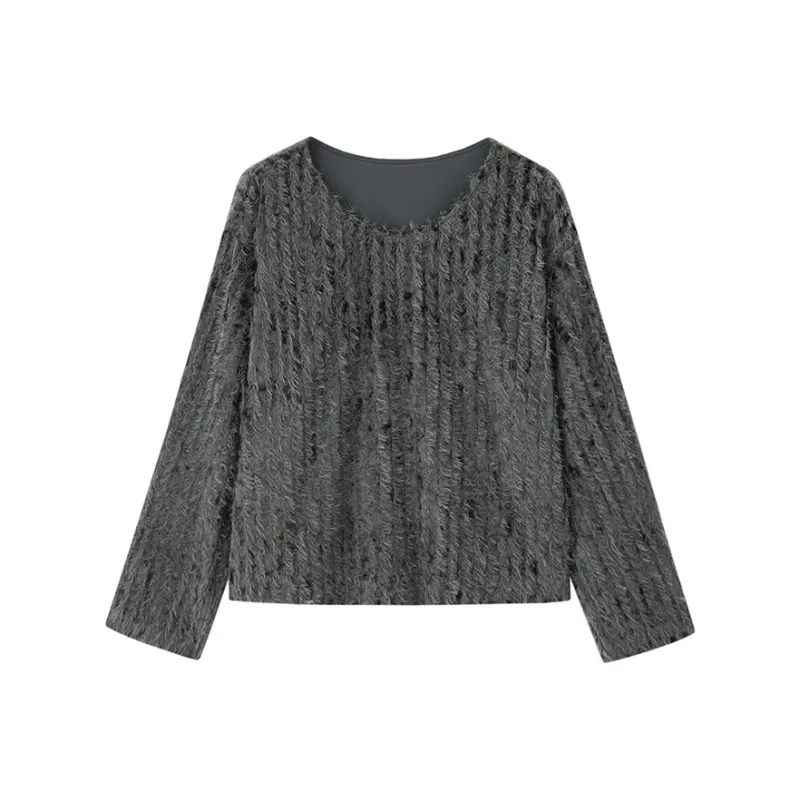 Luqingyi T-Shirts Women's Gray-0
