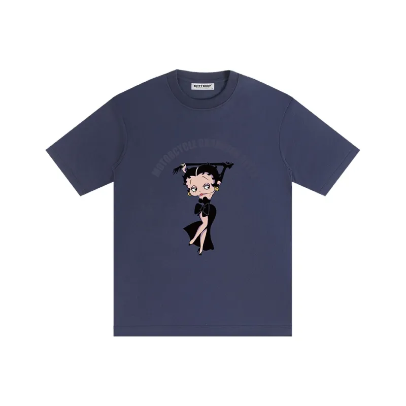 BETTY BOOP Drop Shoulder Sleeve T Shirt Unisex-6