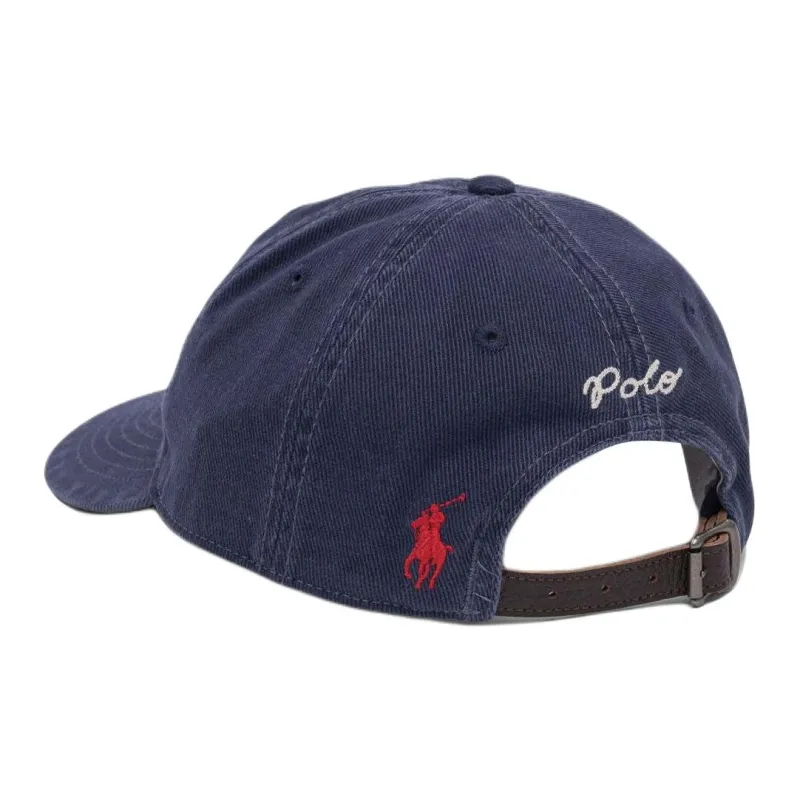 Polo Ralph Lauren Polo Script Flat Peak Baseball Cap-2