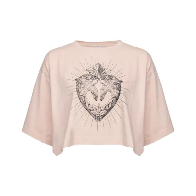 PINKO Crop Tops Women's Pink-0
