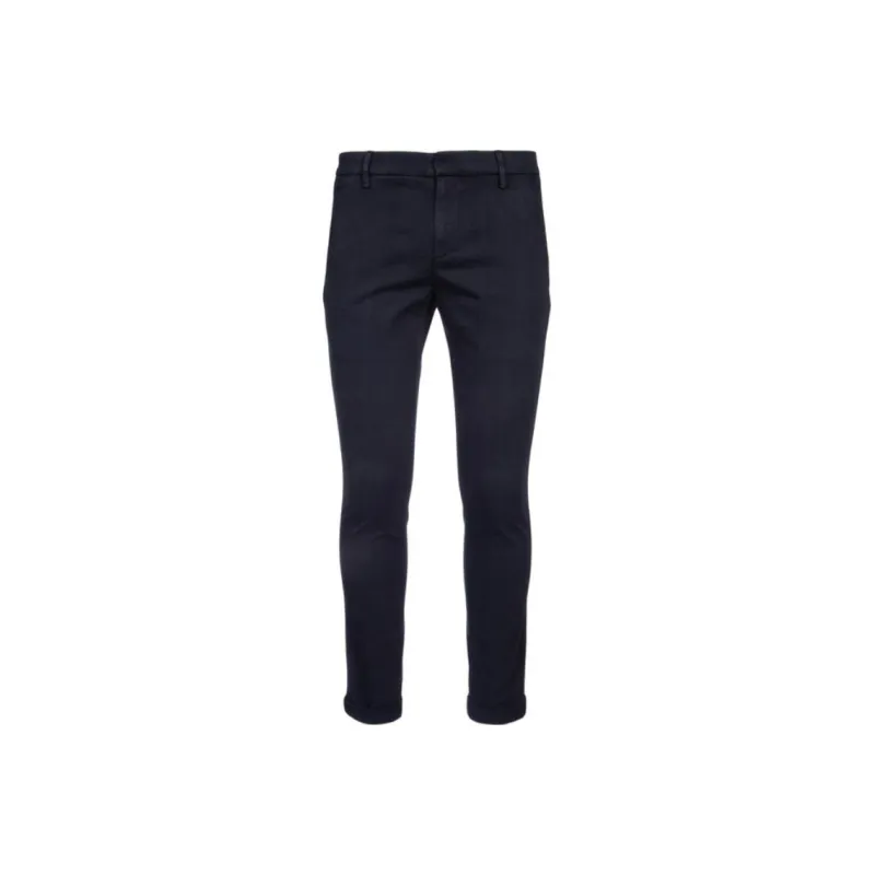 Dondup Mid Rise Slim Cut Chinos-0
