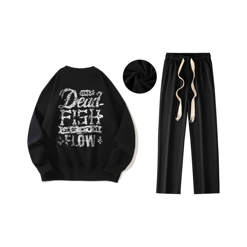 B.X Sweatshirt Sets Unisex-21
