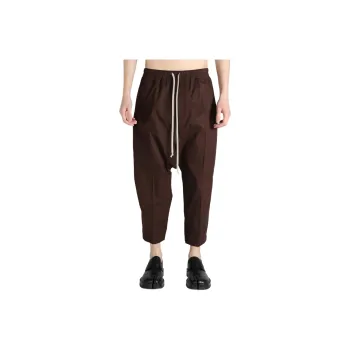 RICK OWENS Drawstring Cropped Pants