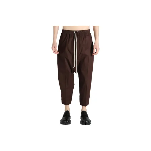 RICK OWENS Drawstring Cropped Pants