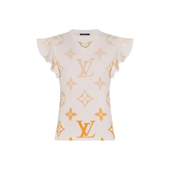 LOUIS VUITTON T Shirt Women's Light Pink