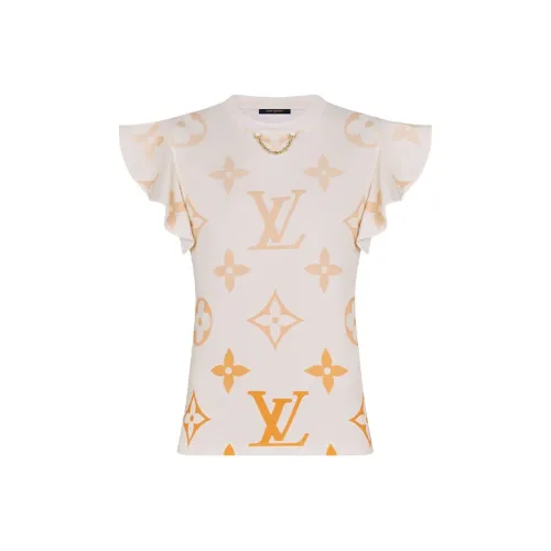 LOUIS VUITTON T Shirt Women's Light Pink