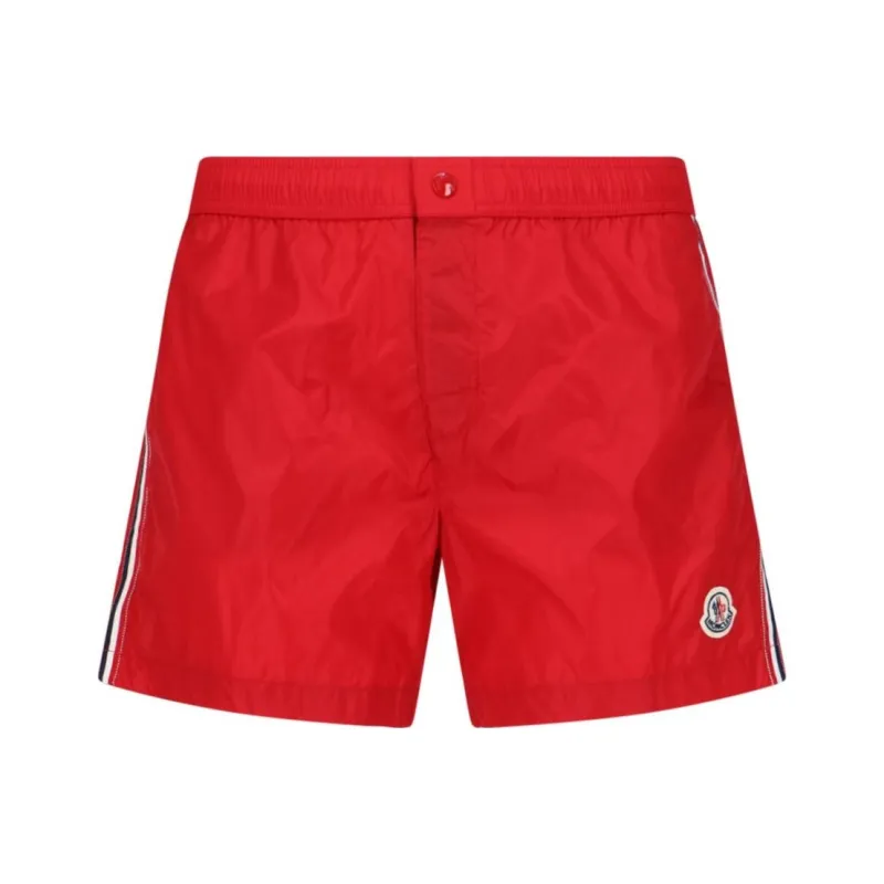 Moncler SS24 Casual Shorts Men's Red-0