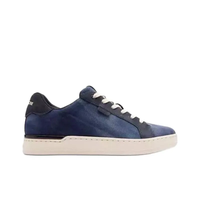 COACH Lowline Low Top Skateboard Shoes Men's Blue-1