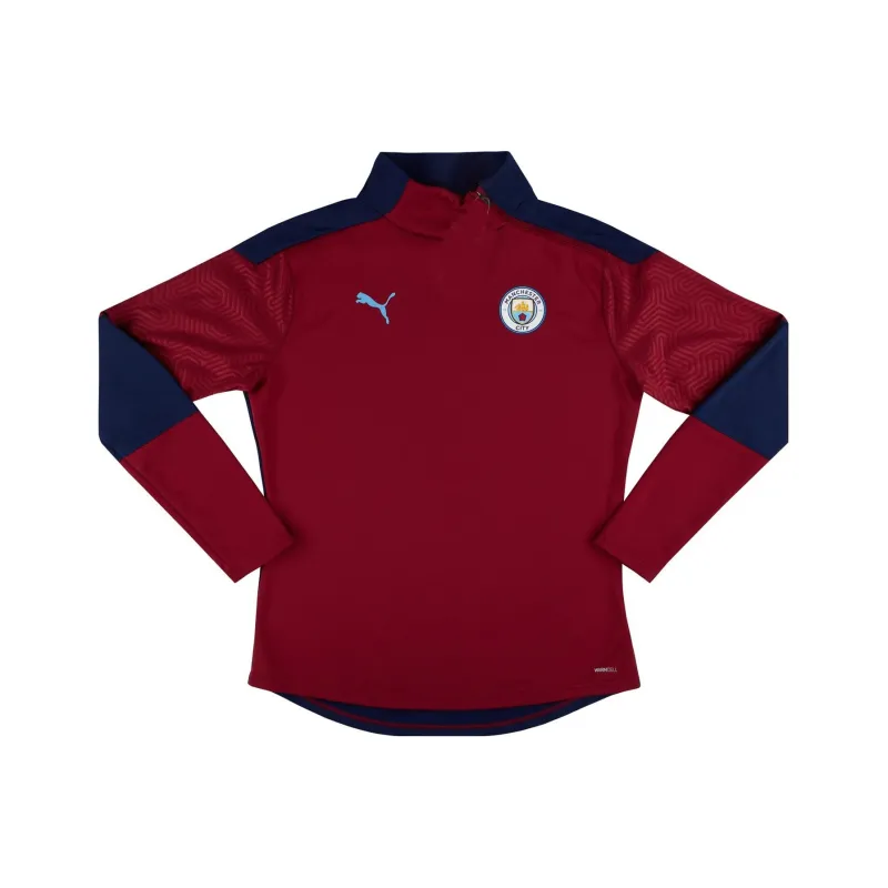 PUMA Manchester City Soccer Jerseys Men Dark Red-0
