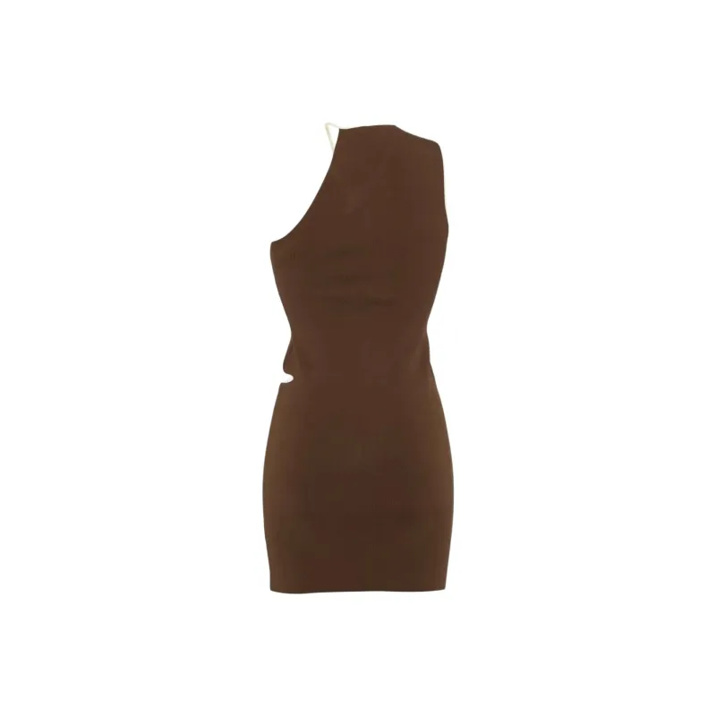 PARIS GEORGIA Cut out Knitted Mini Dress-1