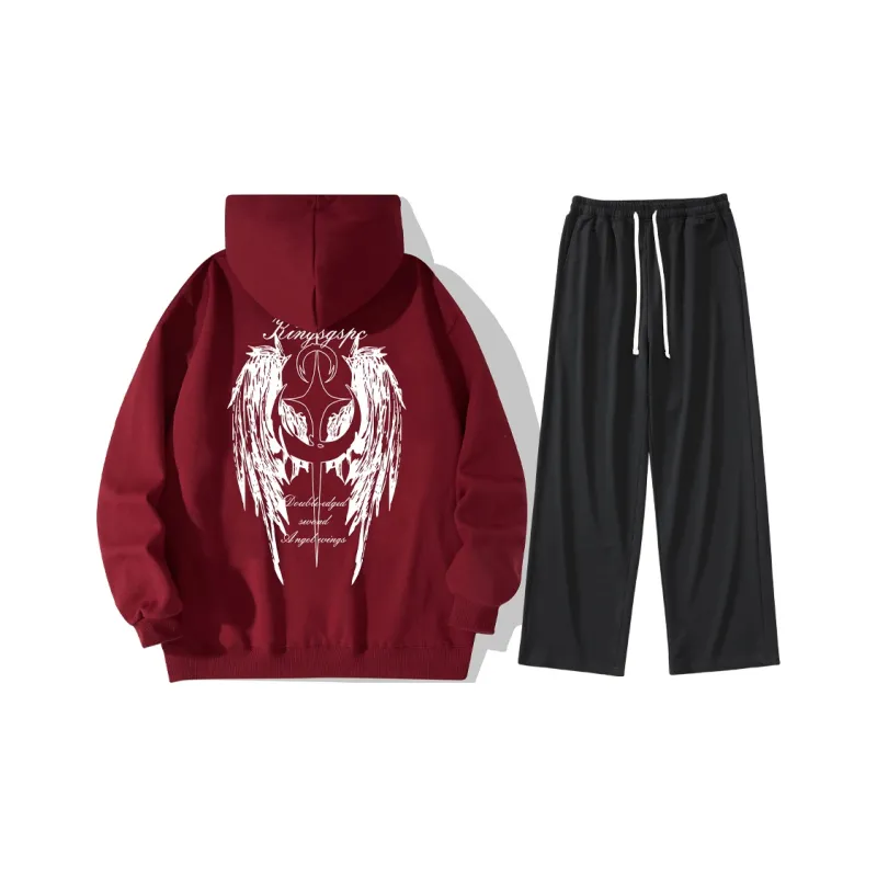 Kingsgspc Sweatshirt Set Unisex-15
