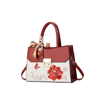 Bywhich PU Handbag Regular Women's Multicolor
