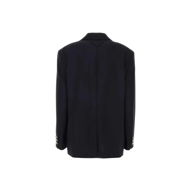 PRADA Single Breasted Tailored Blazer-1