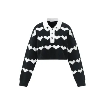 MacyMccoy Crop Tops Women's Black