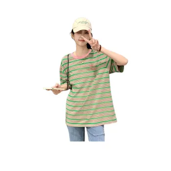 Tonlion T Shirt Women's Spring Green