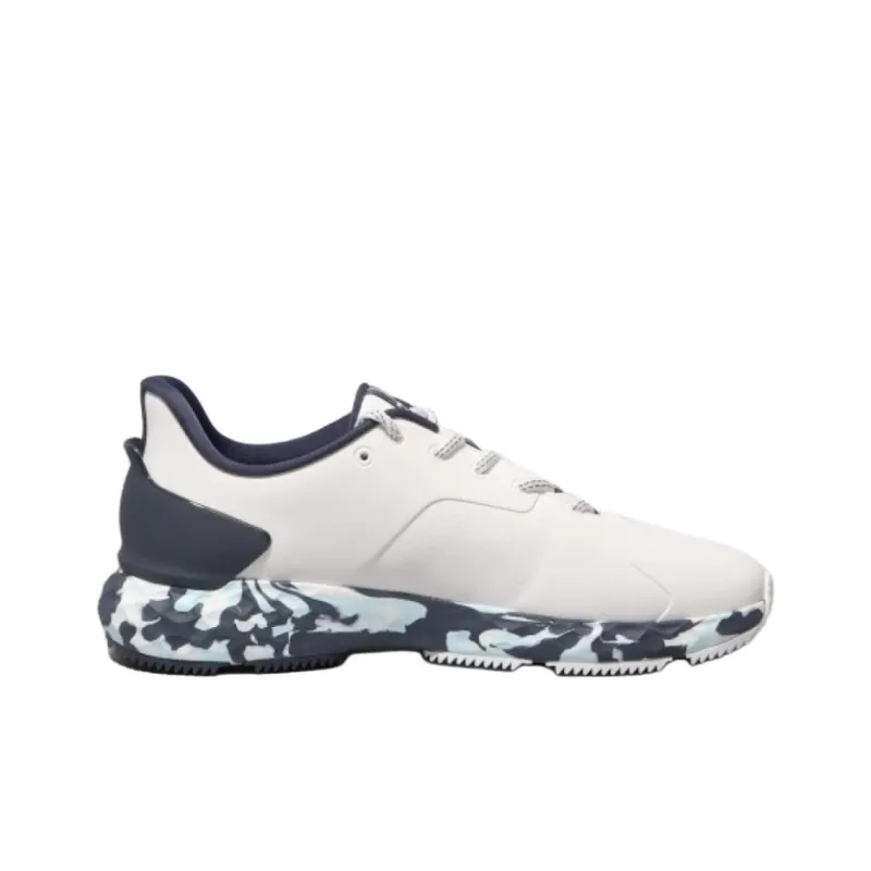 GFORE Anti Slip Wear Resistant Low Top Golf Shoes Men's White Blue-1