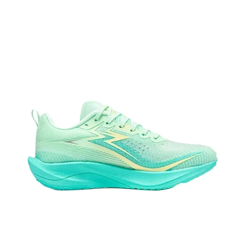 361° Shock Absorbers With Slip Resistant Features Low Top Training Running Shoes Women's Light Green-1