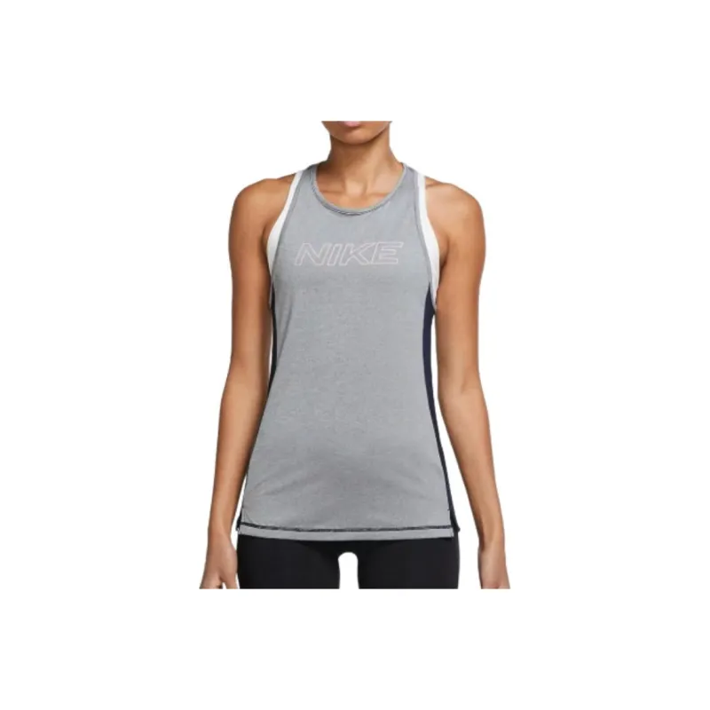 Nike Clothing Tank Tops Women's Gray-0