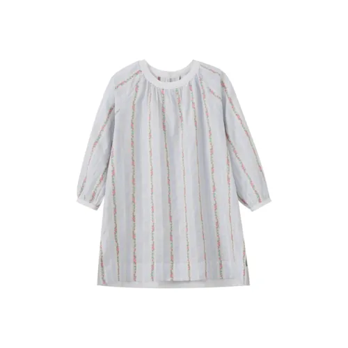 Homemade Willow Silk T Shirt Women's Erhai Blue Pattern