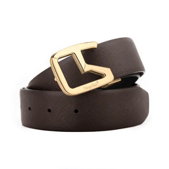TangGuh Cow Leather Belts Unisex 3.4cm Width-3