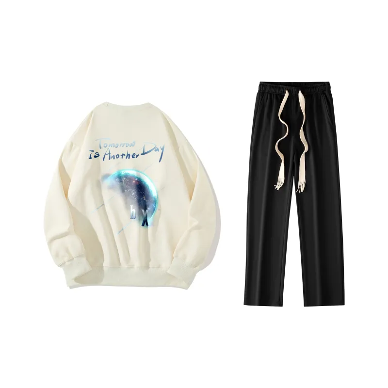 B.X Sweatshirt Sets Unisex-13