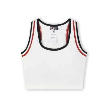 FILA Tank Tops Women's Cloud White