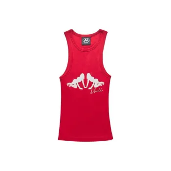 Mowalola Maxine Tank 'Red'