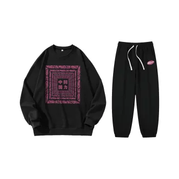 WARRIOR Sweatshirt Sets Unisex