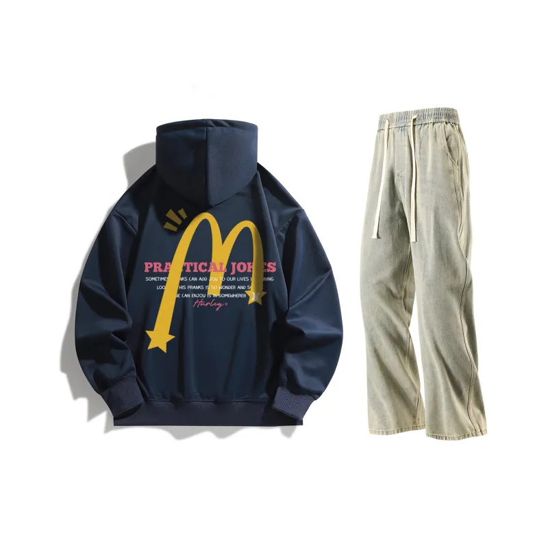 Hurley Sweatshirt Sets Unisex-22