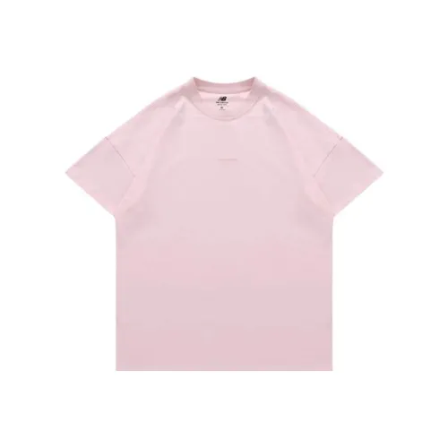 New Balance Drop Shoulder Sleeve T Shirt Women's Pink