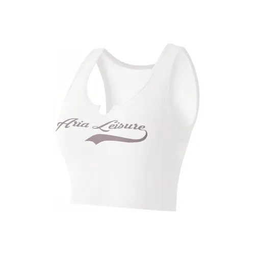 ARIA LEISURE Sports Running Cropped Sleeveless Top Women's