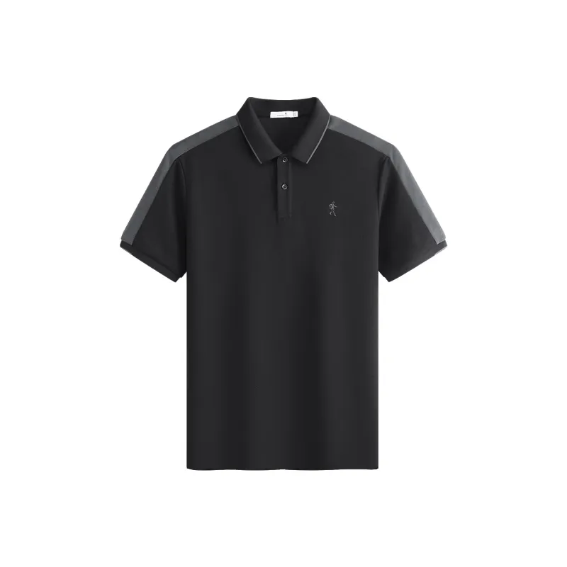 Dance With Wolves Polo Shirt Men's Black-0