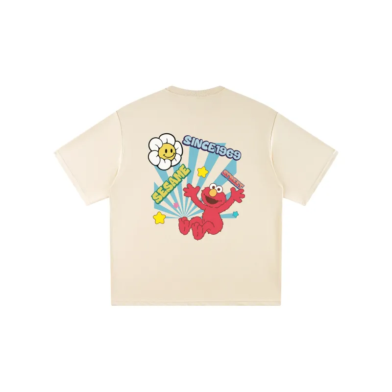 SESAME STREET [ELMO Collection] Short Sleeved T Shirts Unisex-6