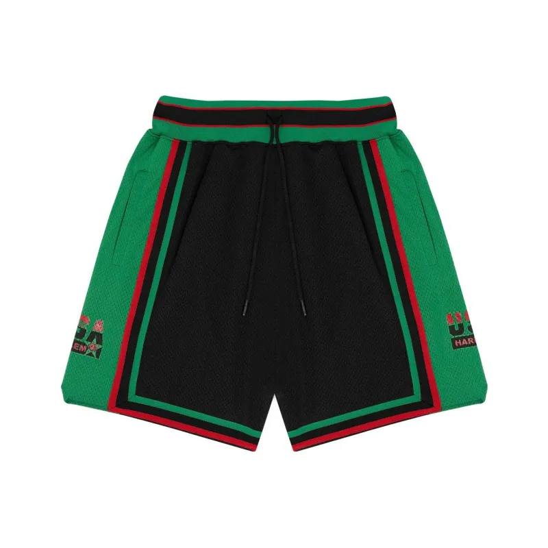 Denim Tears Sports Shorts Unisex Green Black-0
