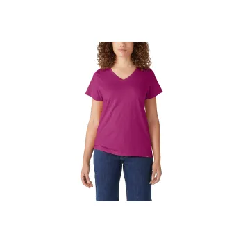 Dickies T-Shirts Women's Rose Red