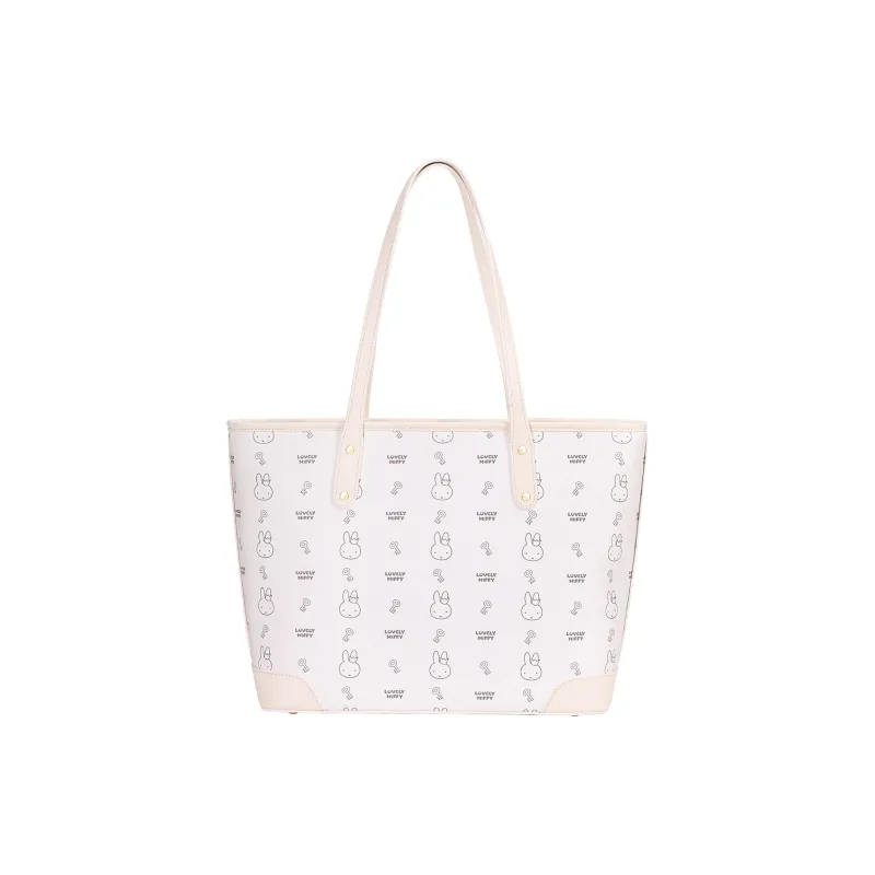 Miffy Synthetic Leather Tote Bag, Shopping Bag, Shoulder Bag Women's Multicolor-2
