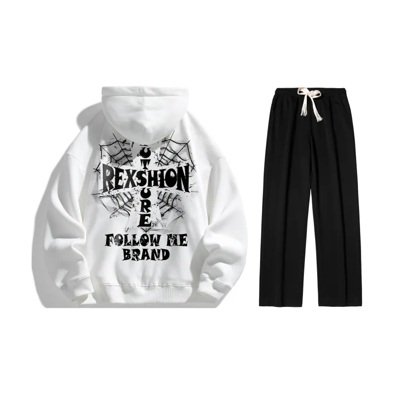 REXSHION Sweatshirt Sets Unisex-3