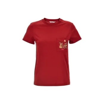 MaxMara Nunzio Logo Embellished Crewneck T Shirt