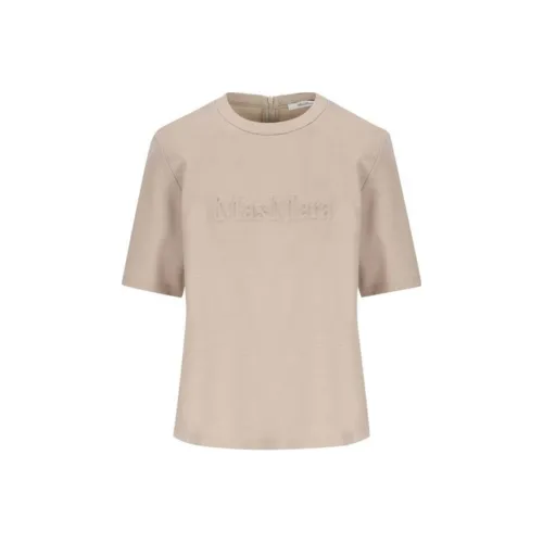 MaxMara Peter Zip Detailed Crewneck T Shirt