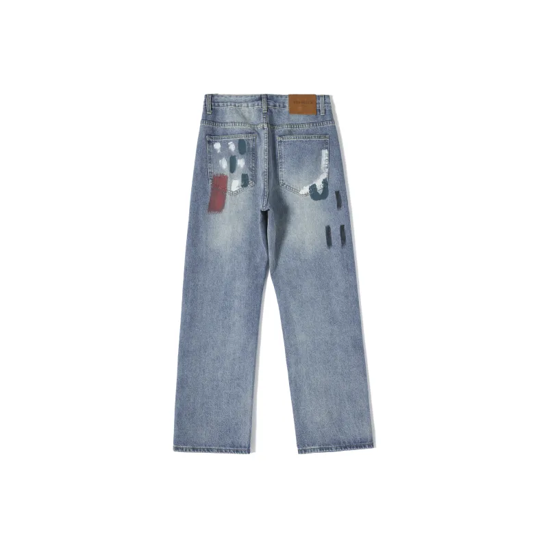 FCB ARCELONA Jeans Unisex Blue-1