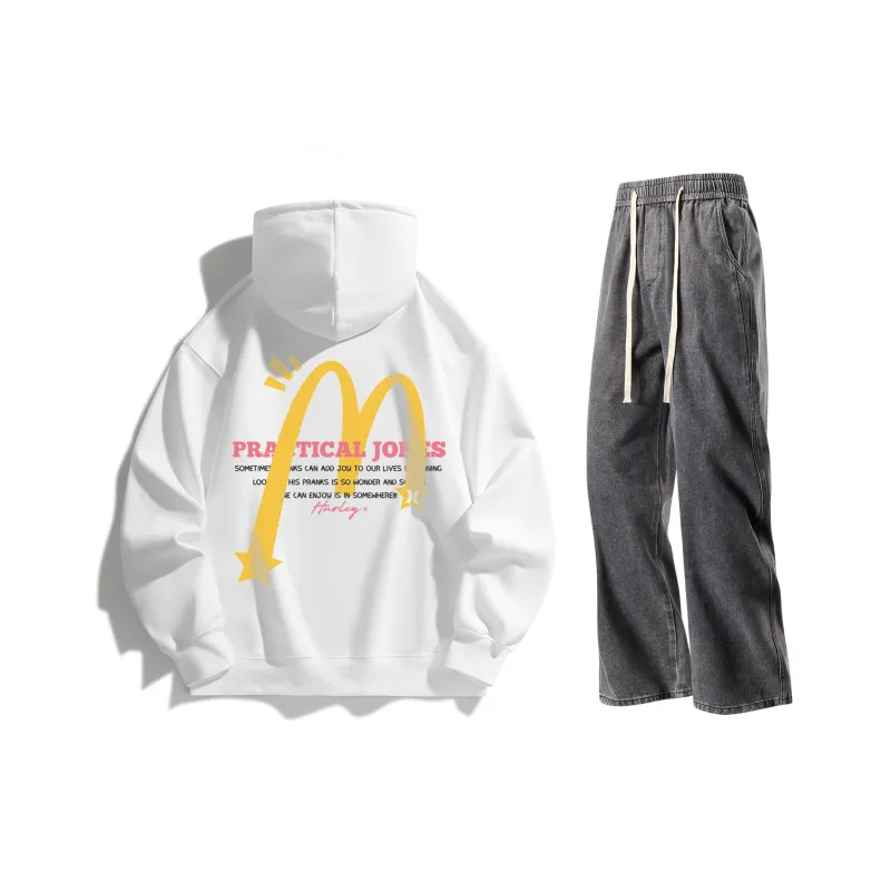 Hurley Sweatshirt Sets Unisex-3