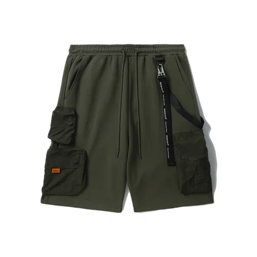 Givenchy Pinstriped Elastic Waist Shorts