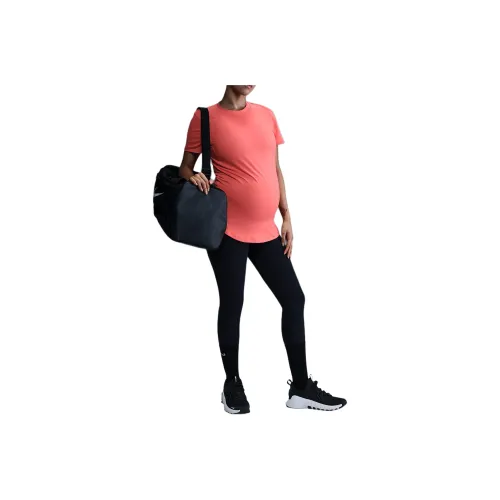 Nike M One Women's Dri-FIT Slim-Fit Short-Sleeve Top Maternity