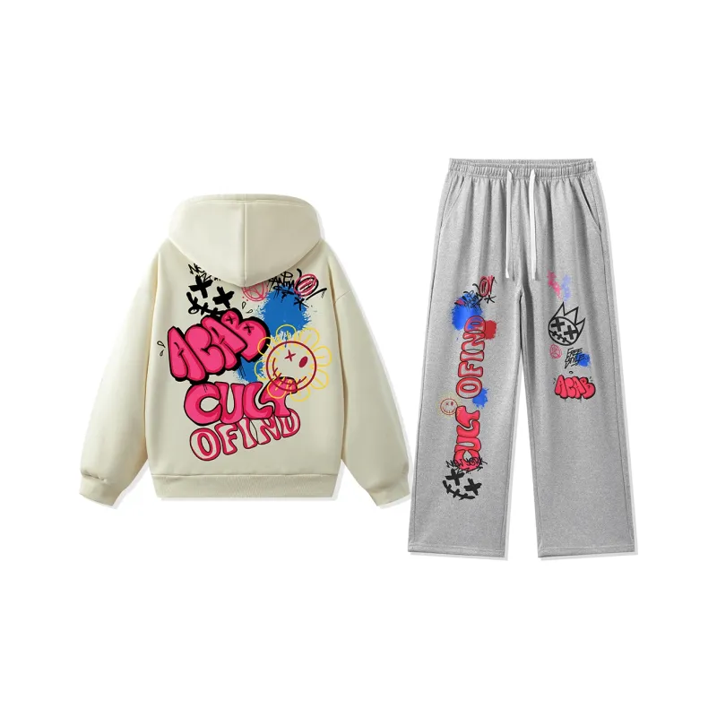 CULT OF INDIVIDUALITY Sweatshirt Sets Unisex-25