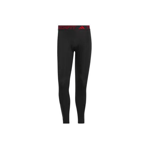Adidas Techfit Evolved Long Baselayer Spider-man Leggings Athletic Trousers Men's Black