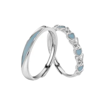 DAWO S 999 Fine Silver Rings Unisex