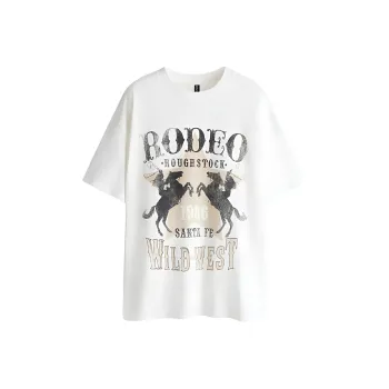 H&M T Shirts Women's Cream