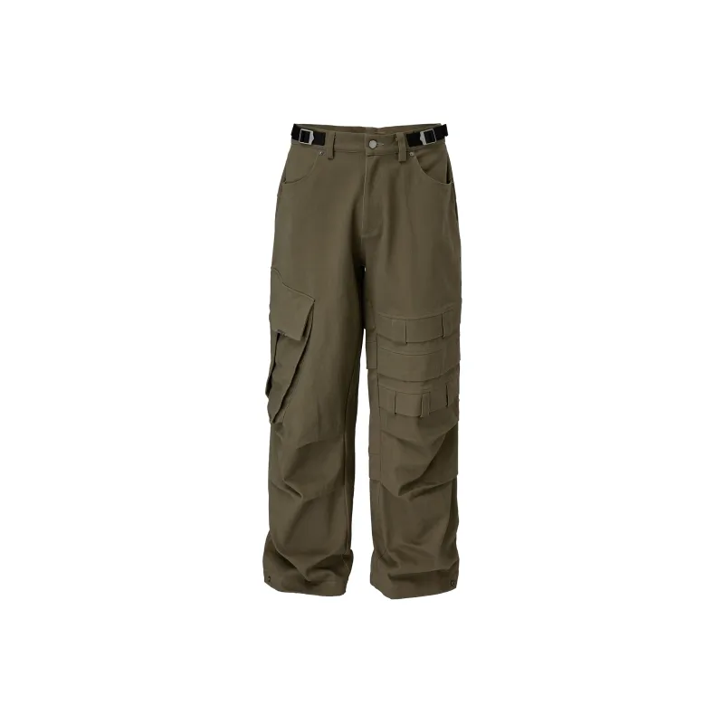 FIRE 2 COLD EGO Casual Pants Men's Khaki-0