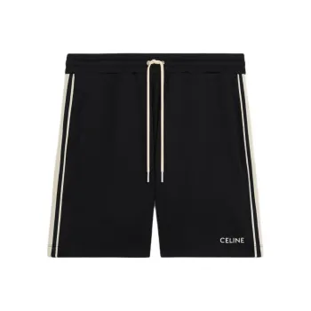 CELINE Tracksuit Shorts In Double Face Jersey