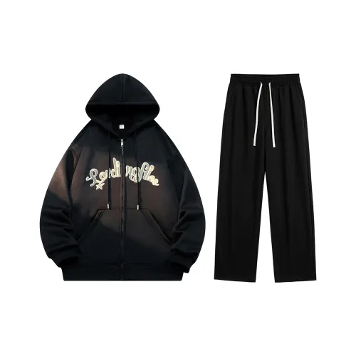 LOADINGFILES Sweatshirt Sets Unisex